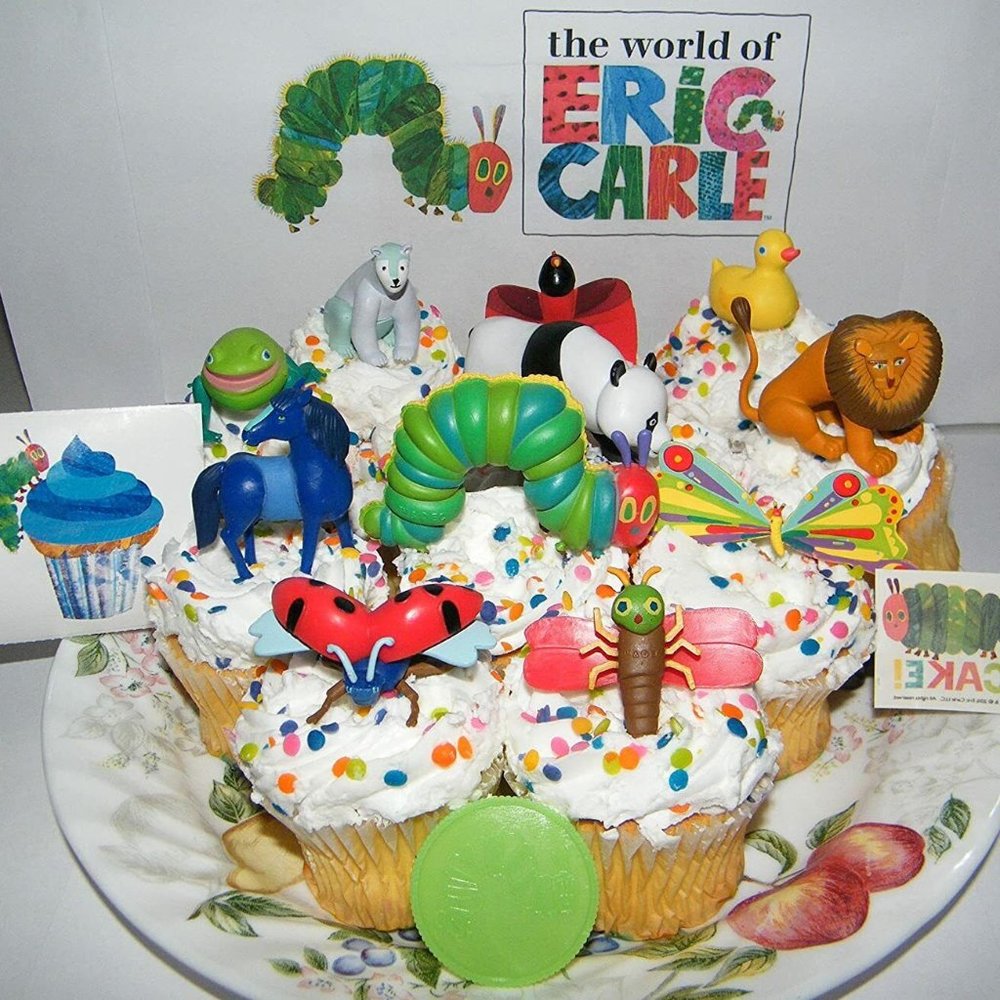 The Very Hungry Caterpillar and Friends World of Eric Carle Deluxe Cake Toppers